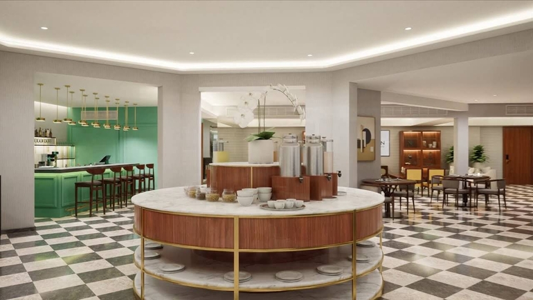 Le Meridien Dubai Hotel and Conference Centre Club Lounge