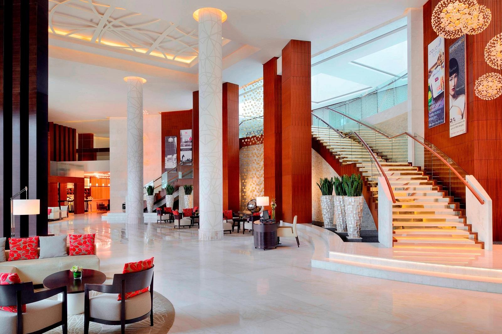 Marriott Hotel Al Jaddaf Dubai Lobby