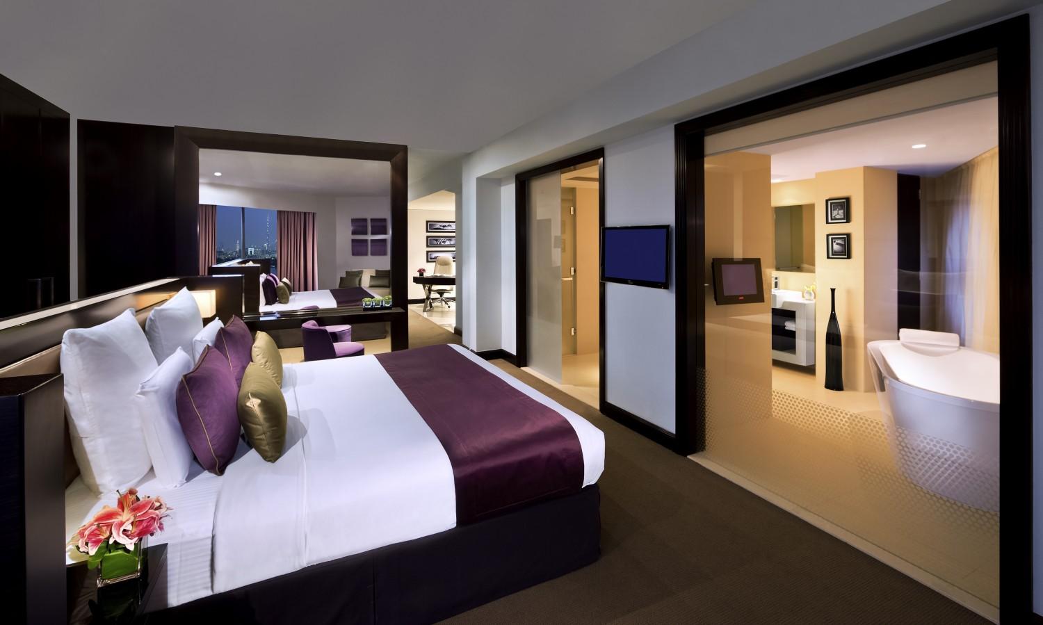 Pullman Dubai Creek City Centre Bedroom