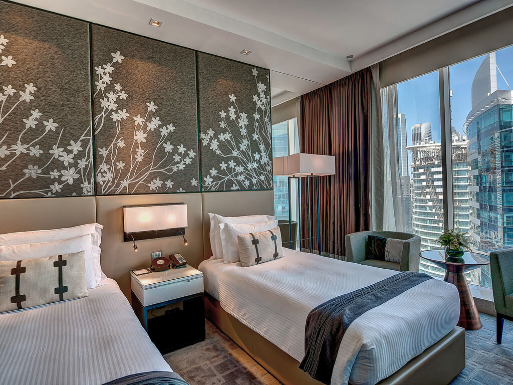 Pullman Dubai Downtown Twin Bedroom