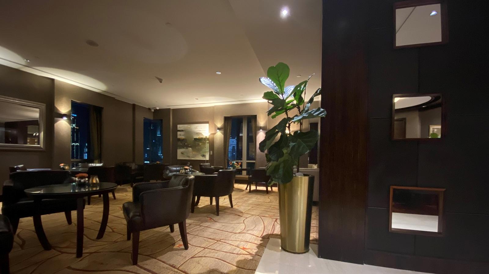 Shangri-La Dubai Executive Club Lounge View