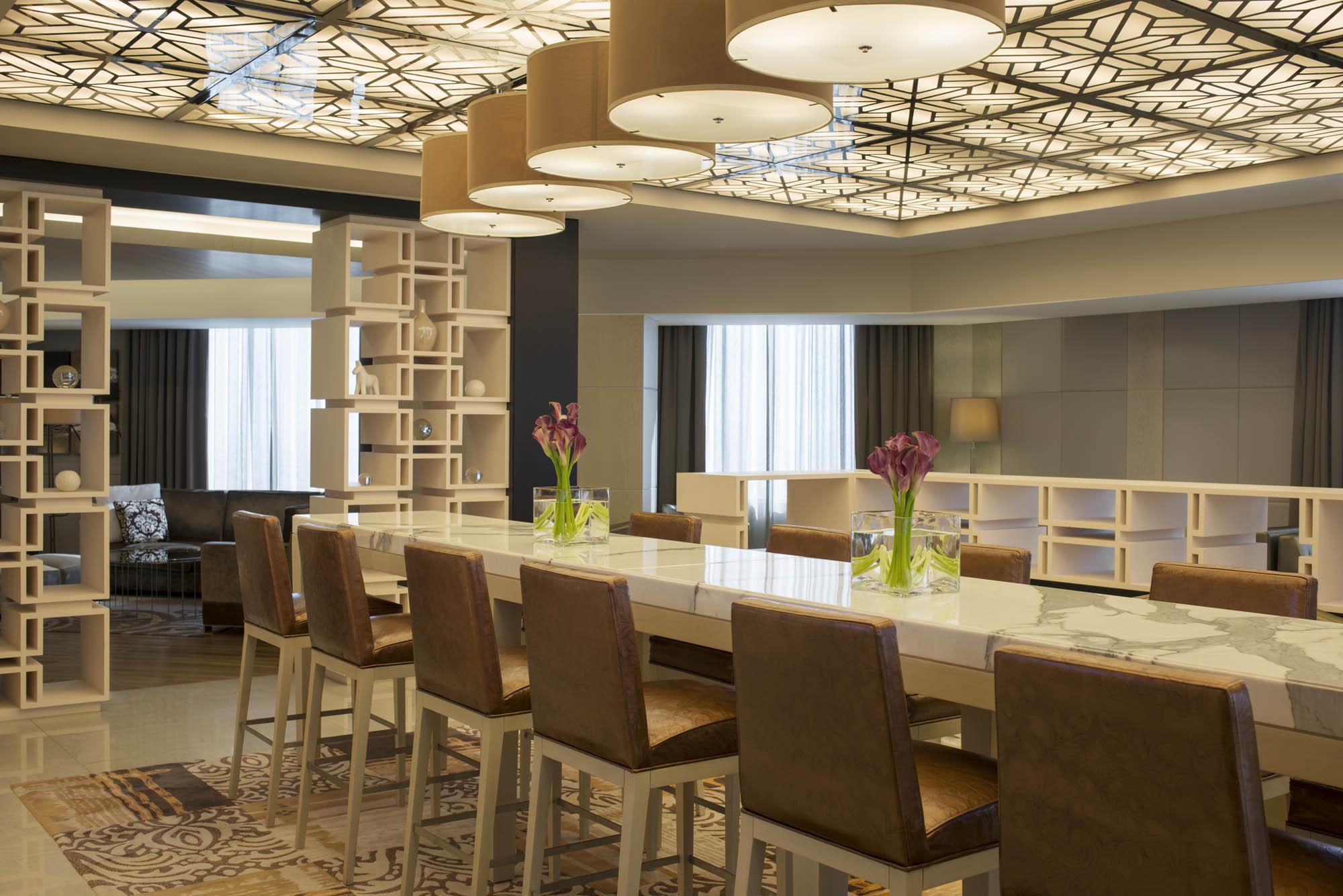 Sheraton Mall of the Emirates Hotel Dubai Executive Club Lounge Breakfast