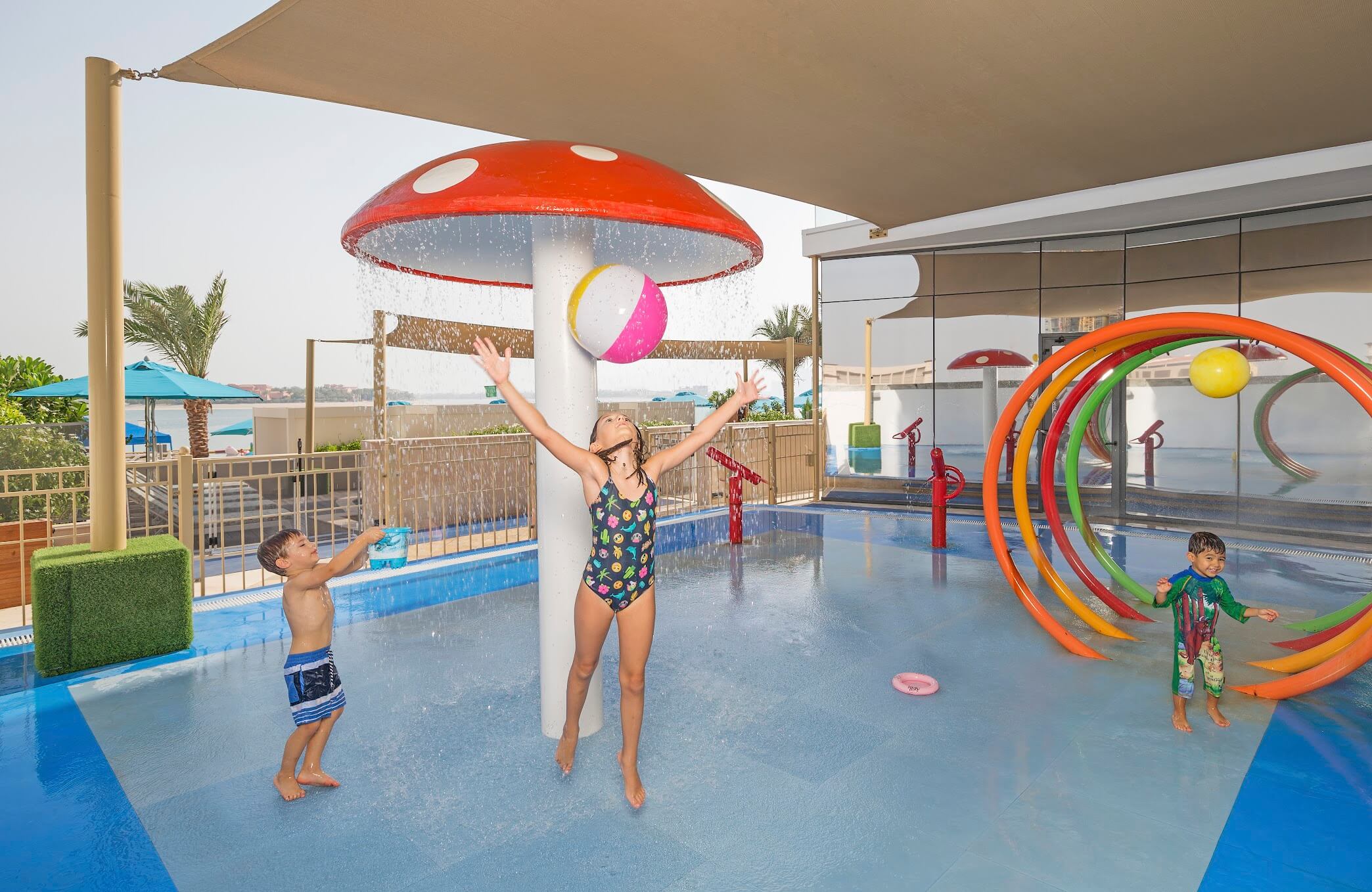 The Retreat Palm Dubai MGallery by Sofitel Kids Club Outdoor Water Fun