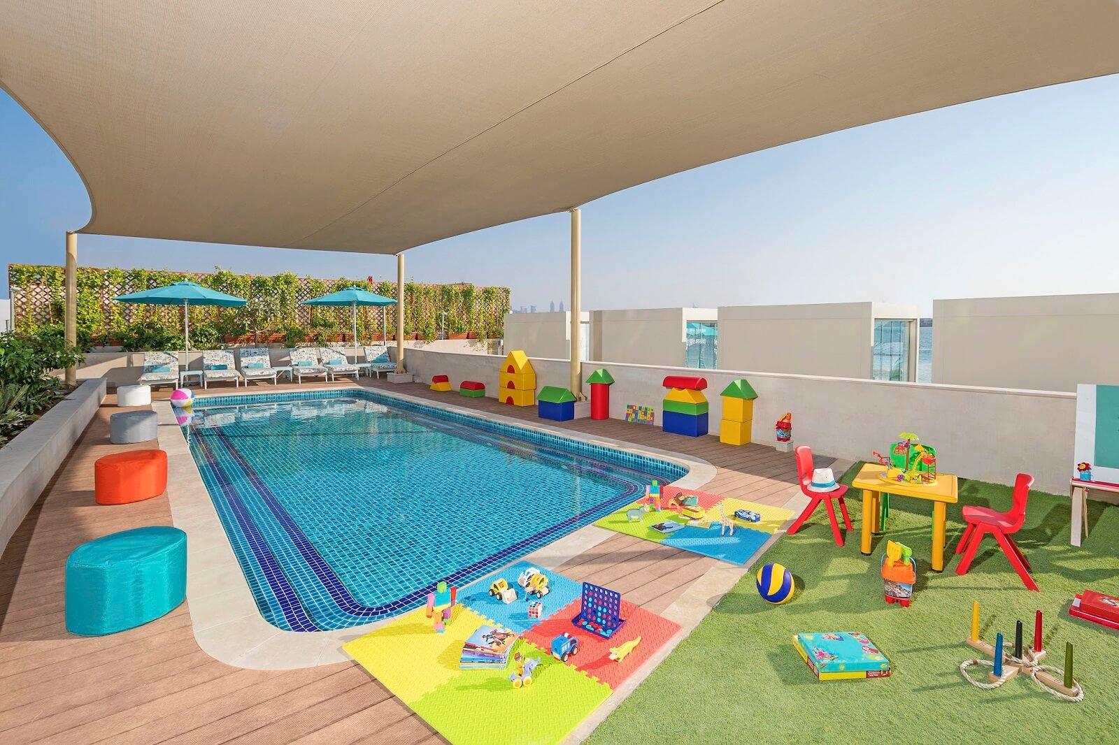 The Retreat Palm Dubai MGallery by Sofitel Kids Club Swimming Pool