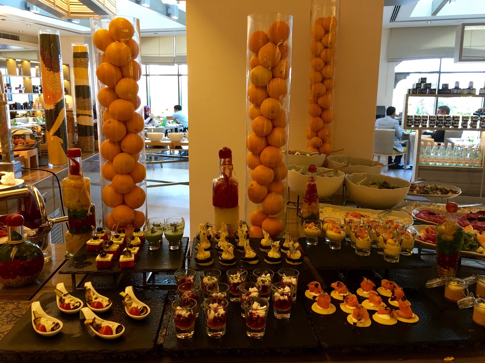 Hyatt Regency Dubai Creek Heights Executive Club Lounge Sufra Canapes