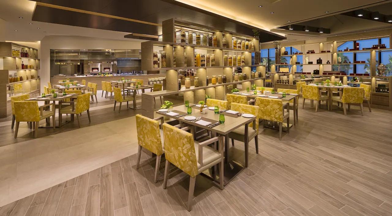 Hyatt Regency Dubai Creek Heights Executive Club Lounge Sufra Seating