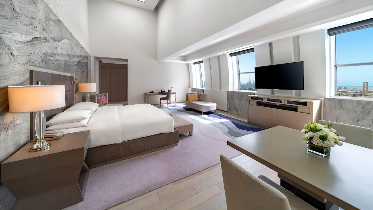 Hyatt Regency Dubai Creek Heights Luxury Bedroom
