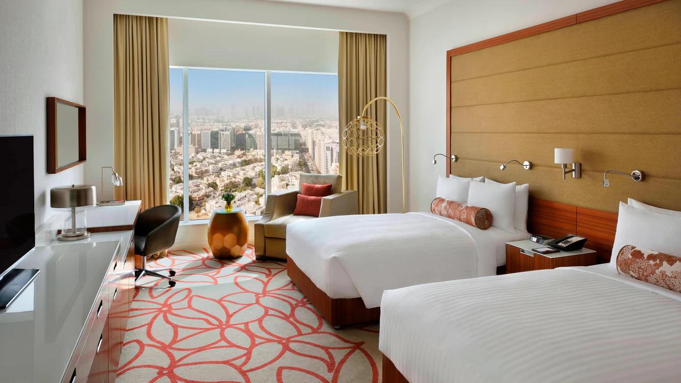 Marriott Hotel Downtown, Abu Dhabi Twin Bedroom