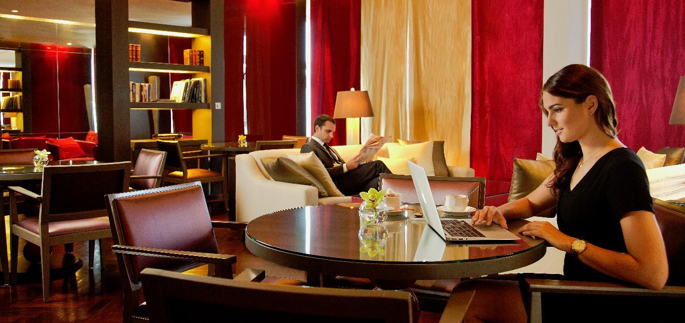 Park Rotana Executive Club Lounge Overview
