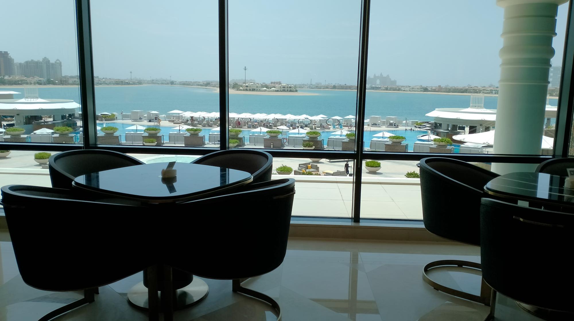 Taj Exotica Resort & Spa, The Palm, Dubai Club Lounge Outdoor View