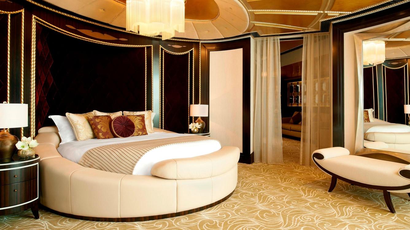 The St. Regis Abu Dhabi Bedroom with Circular Bed