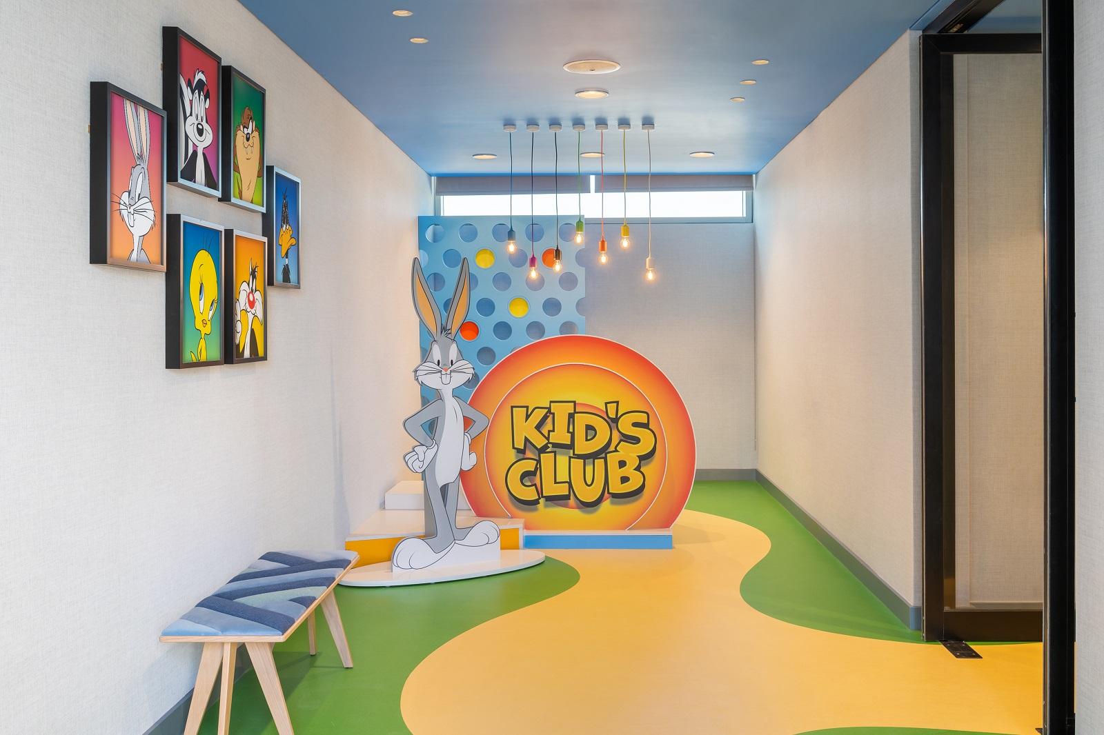The WB Abu Dhabi Kids Club Entrance
