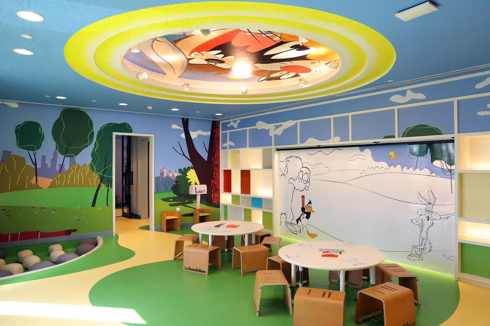 The WB Abu Dhabi Kids Club Indoor Play Area