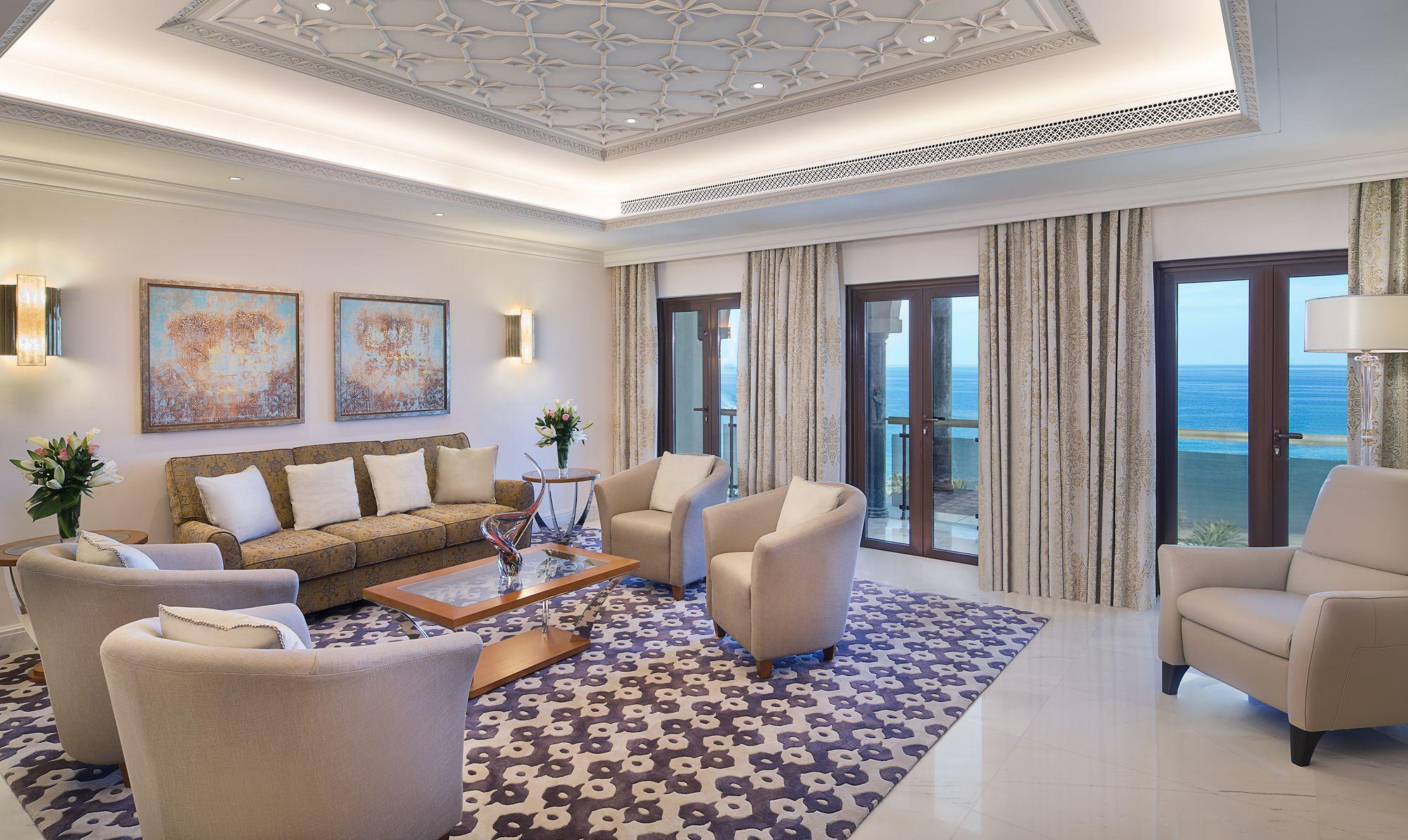 Al Bustan Palace A Ritz-Carlton Hotel Presidential Sea View Suite