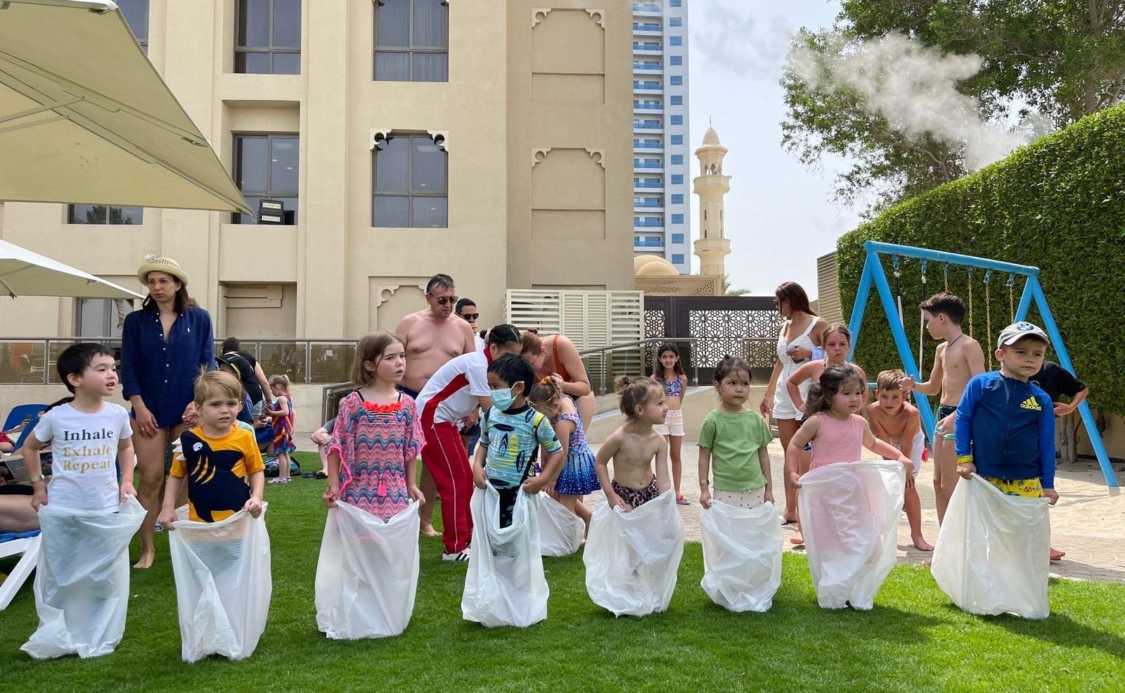 Bahi Ajman Palace Hotel Kids Club Outside Races