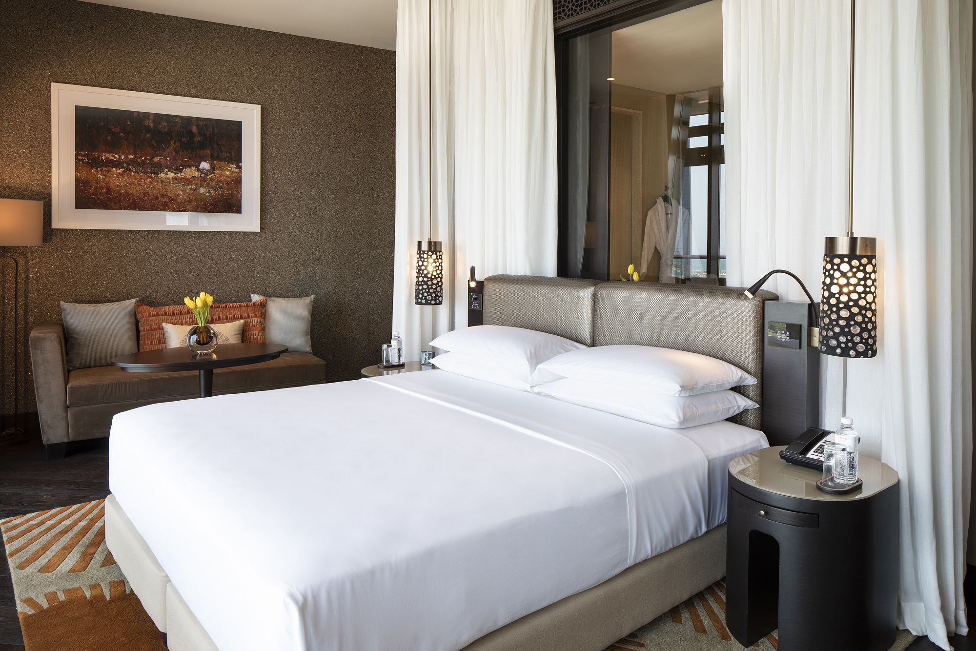Grand Hyatt Abu Dhabi Hotel King Bedroom