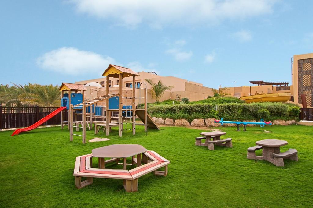 Hilton Ras Al Khaimah Beach Resort Kids Club Outdoor Play Area