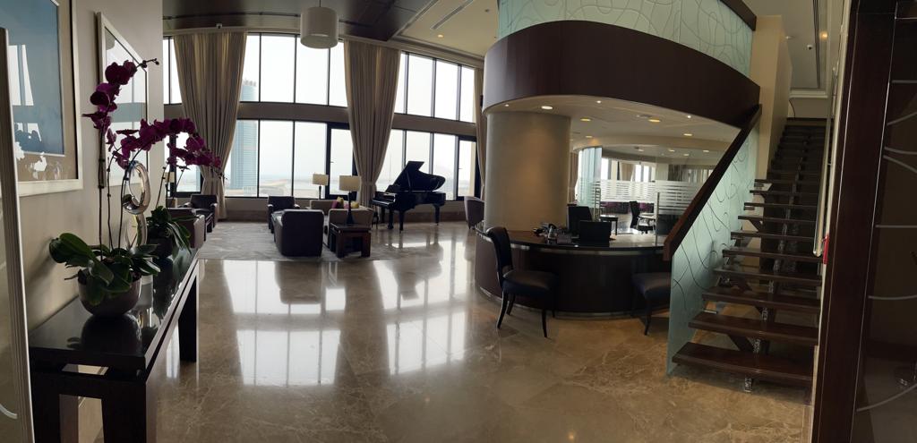 InterContinental Abu Dhabi Club Lounge Overview