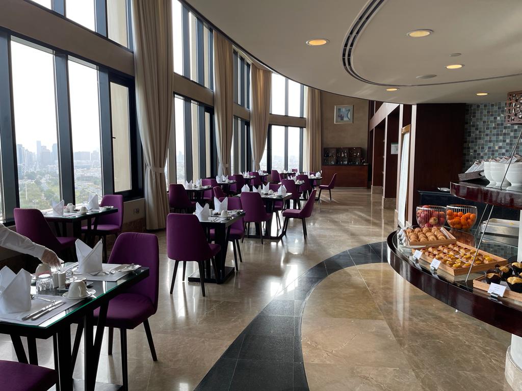 InterContinental Abu Dhabi Club Lounge Seating Area