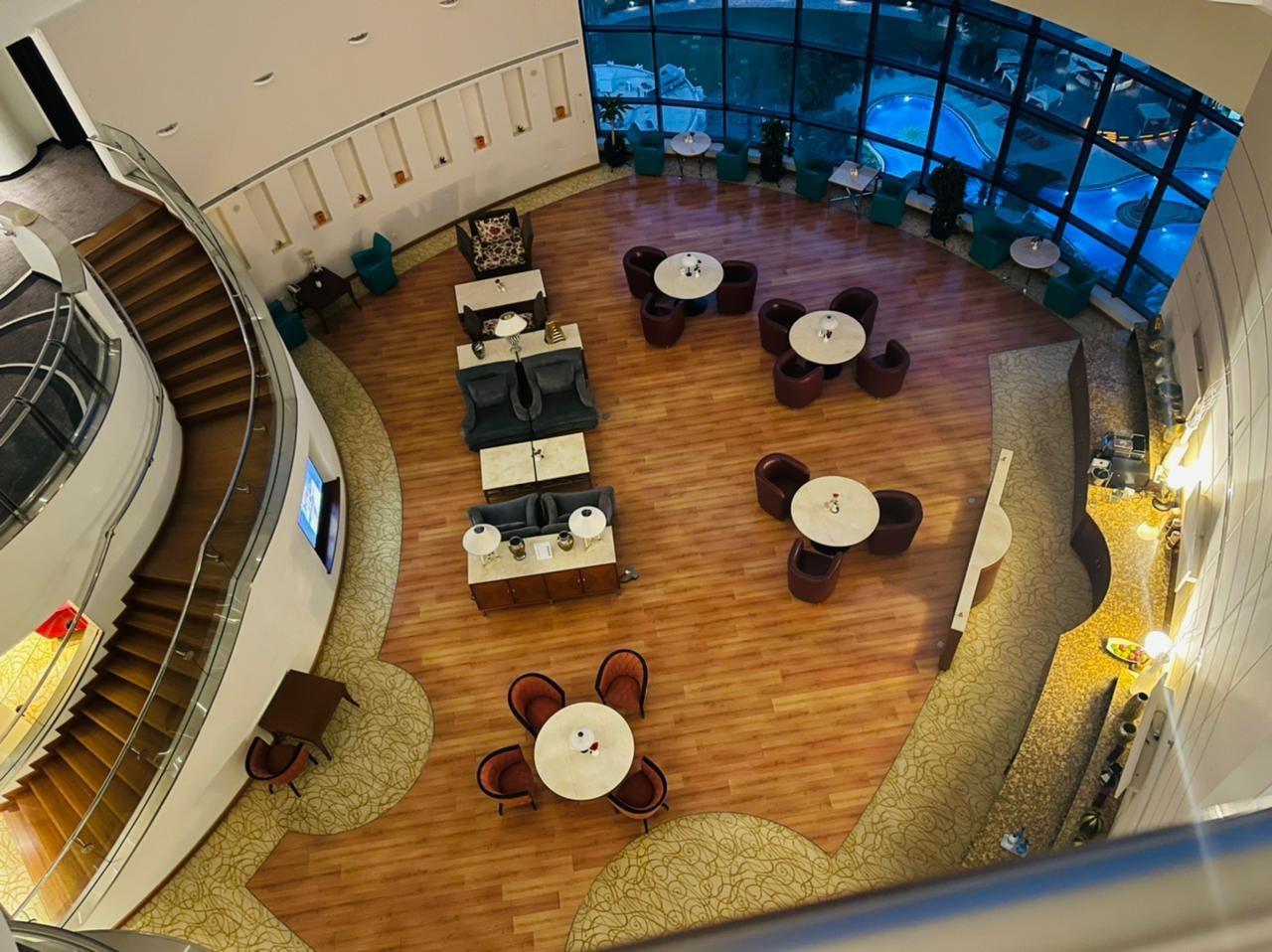 Le Meridien Al Aqah Beach Resort Club Lounge Top View