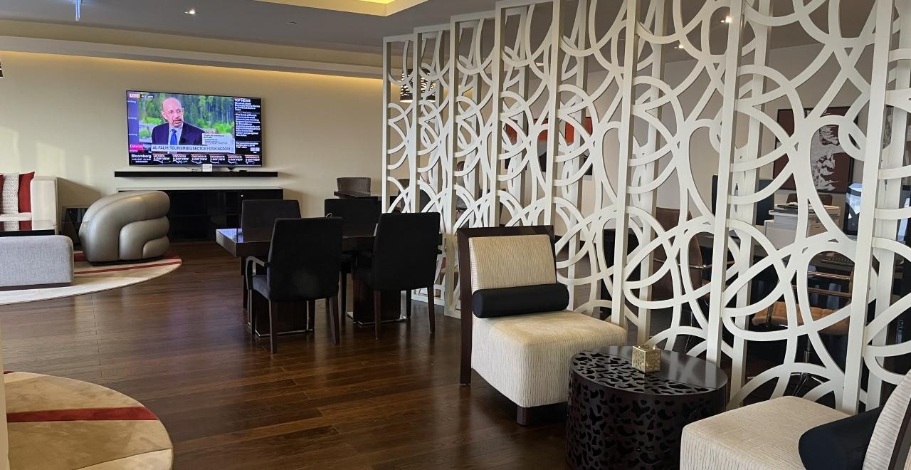 Marriott Hotel Al Forsan Abu Dhabi Executive Club Lounge Seating