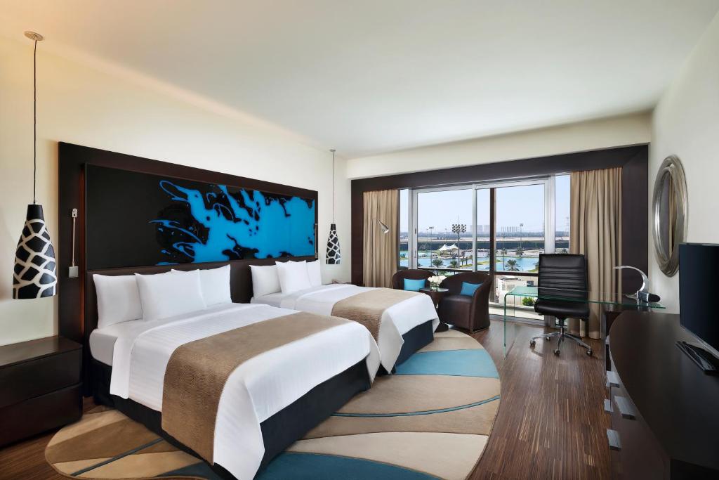 Marriott Hotel Al Forsan Twin Bedroom