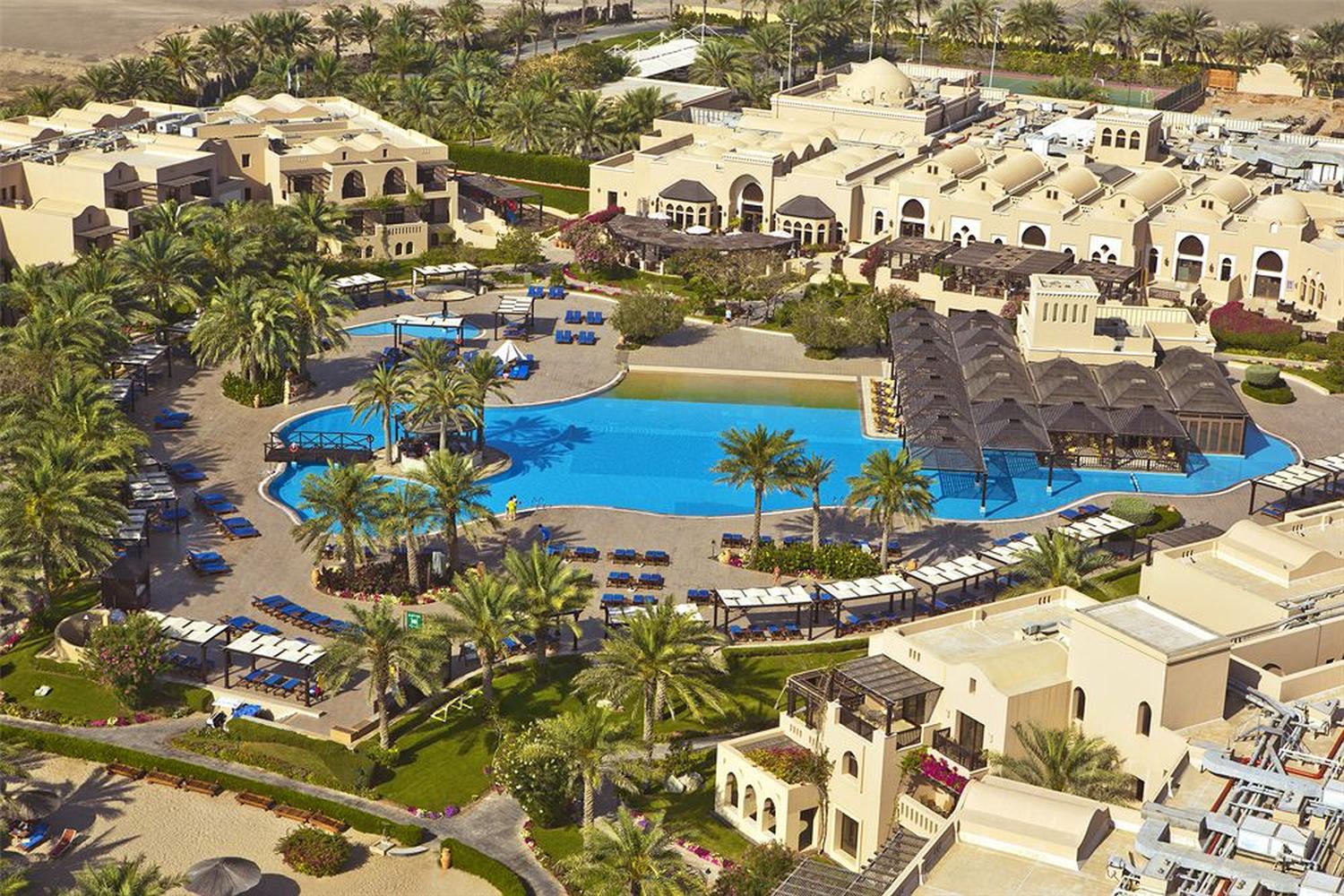 Miramar Al Aqah Beach Resort Aerial