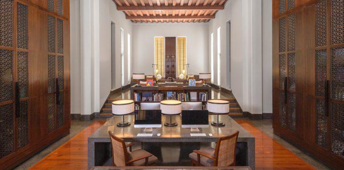 The Chedi Muscat Executive Club Lounge Seating Area