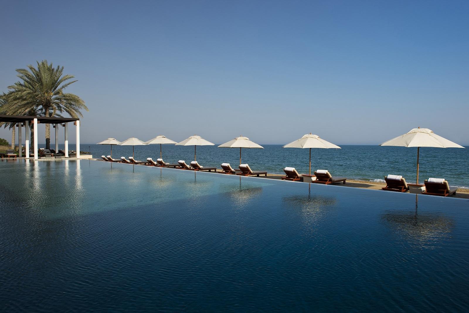 The Chedi Muscat Swimming Pool