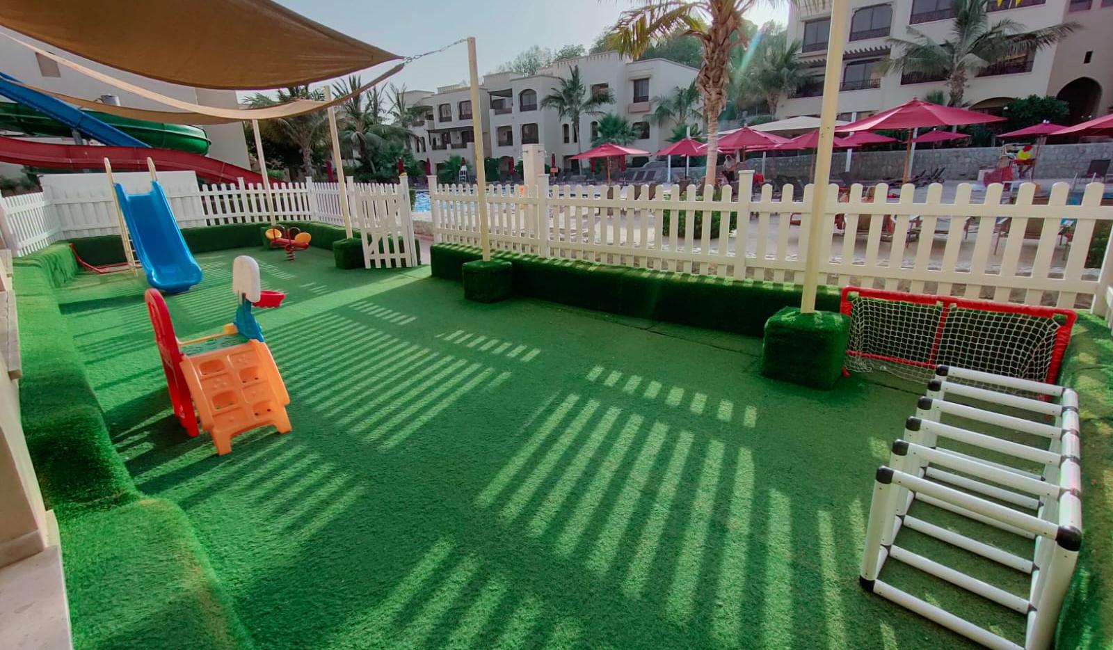 The Cove Rotana Resort Kids Club Outdoor Terrace