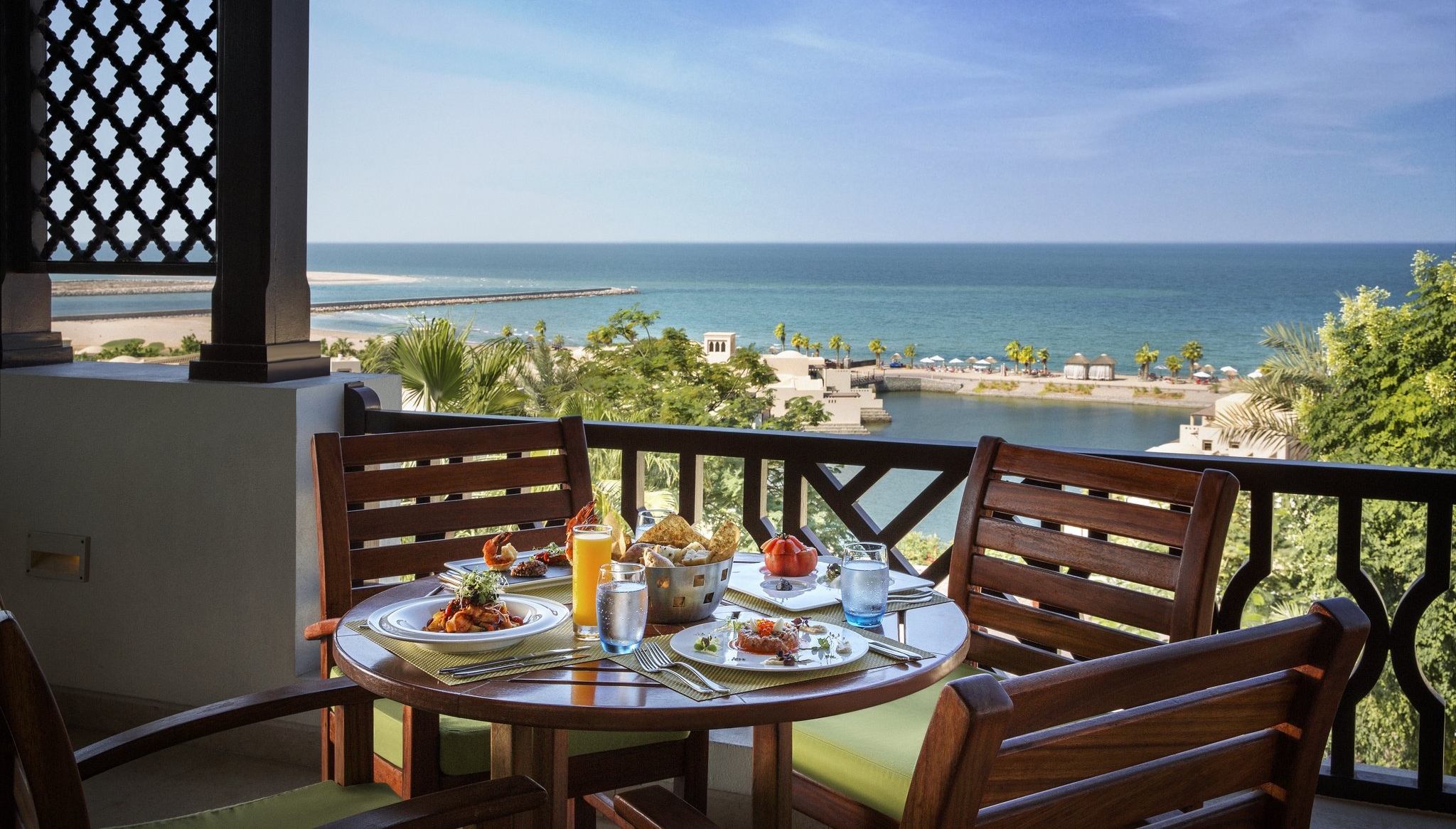 The Cove Rotana Resort Outdoor Dining