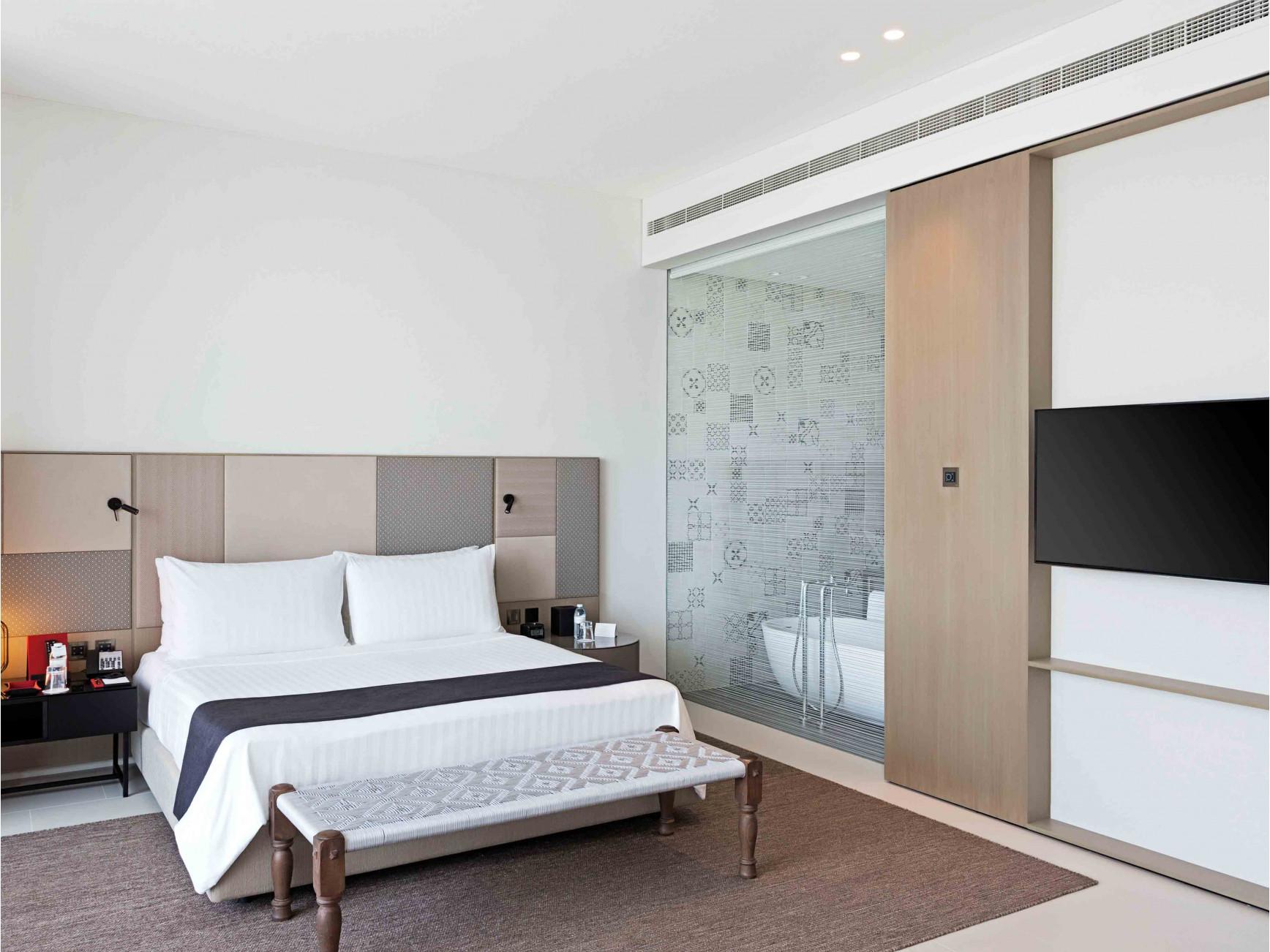 The Oberoi Beach Resort Al Zorah King Bedroom