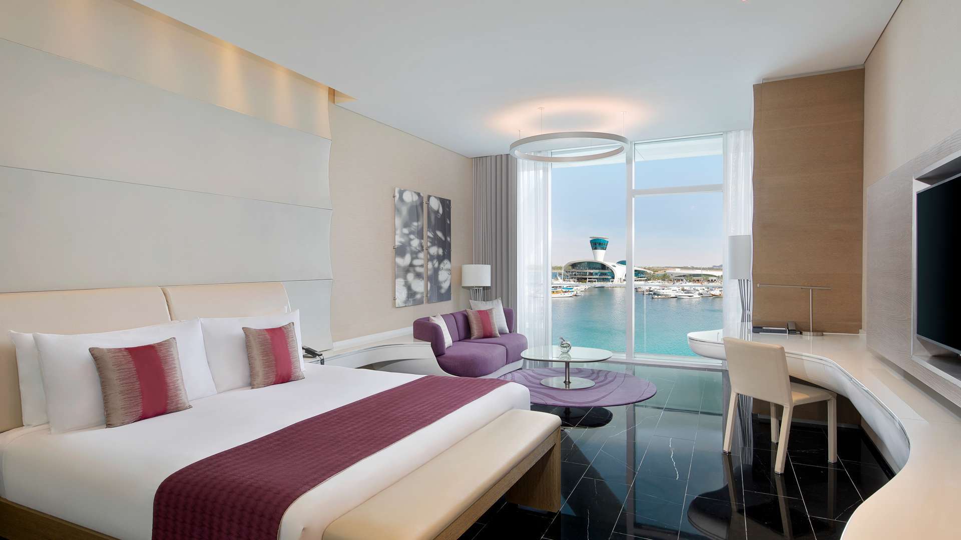 W Abu Dhabi Yas Island King Bedroom