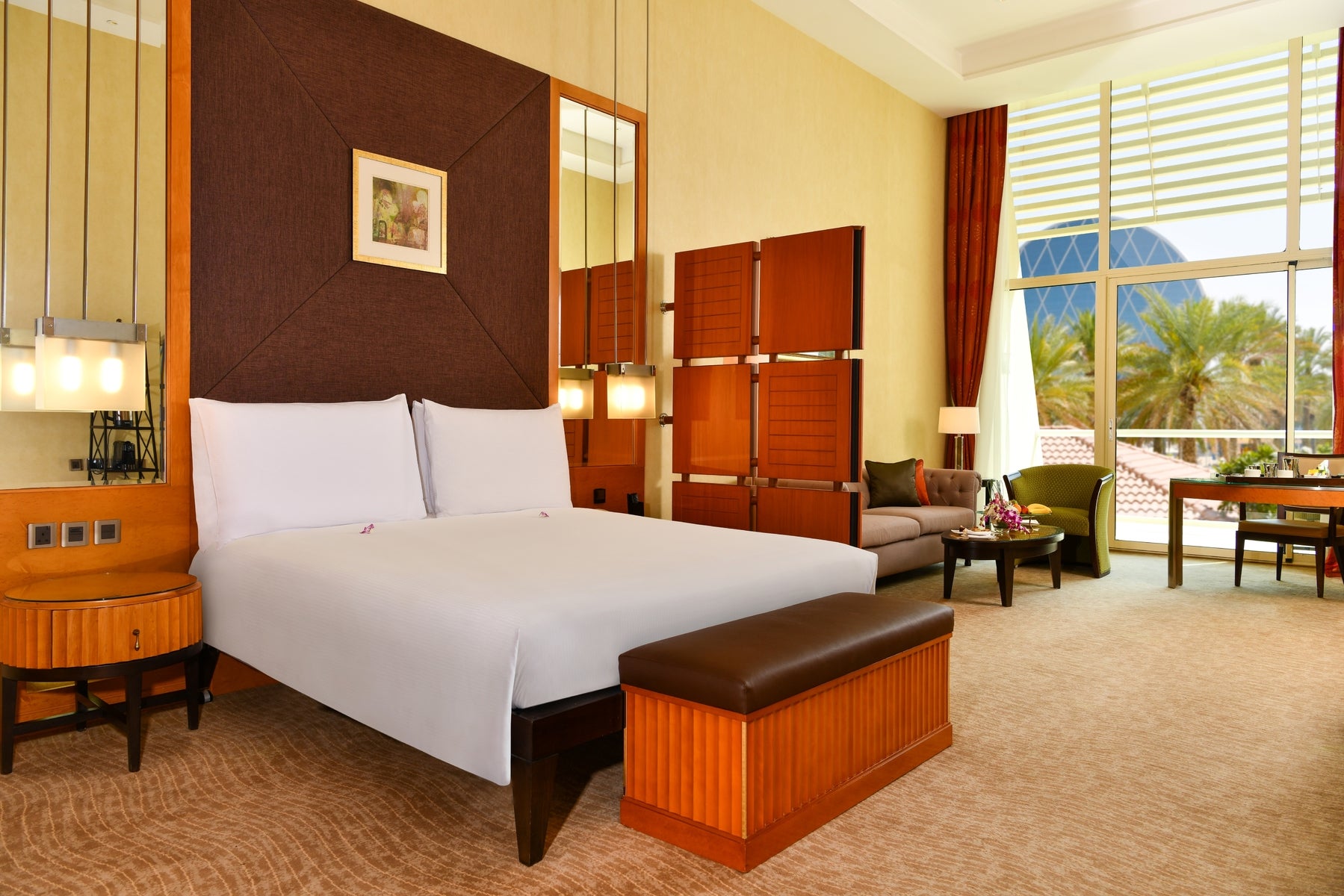Al Raha Beach Hotel King Bedroom