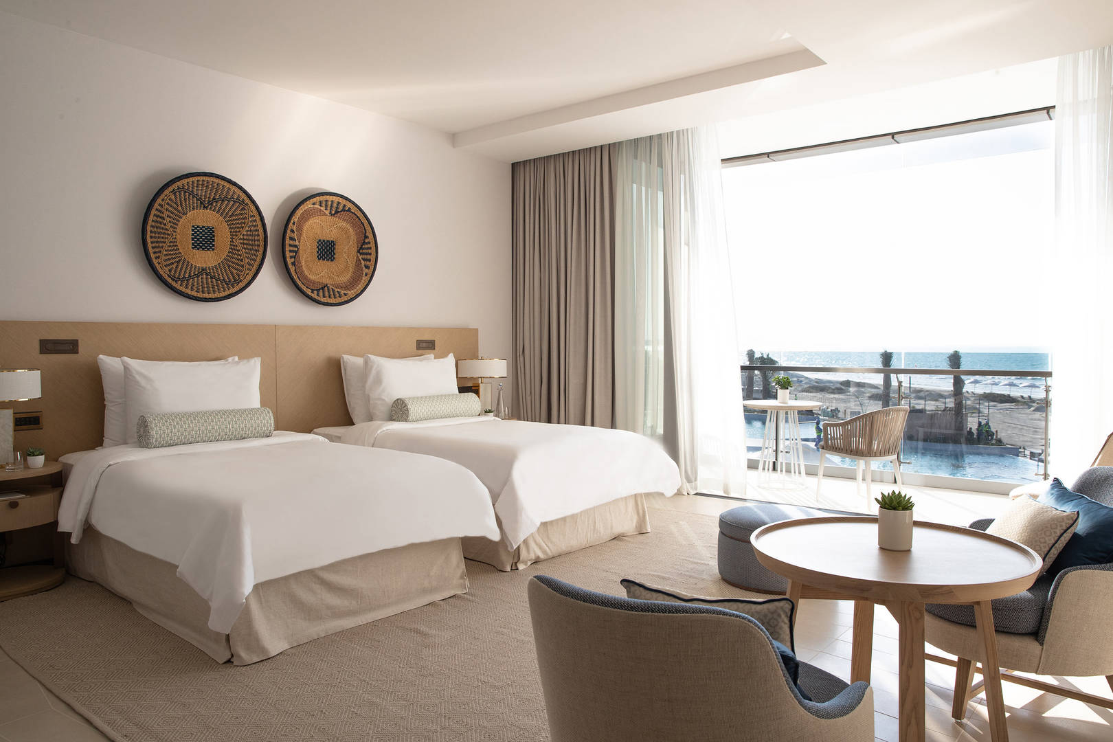 Jumeirah at Saadiyat Island Resort Ocean Deluxe Twin Room