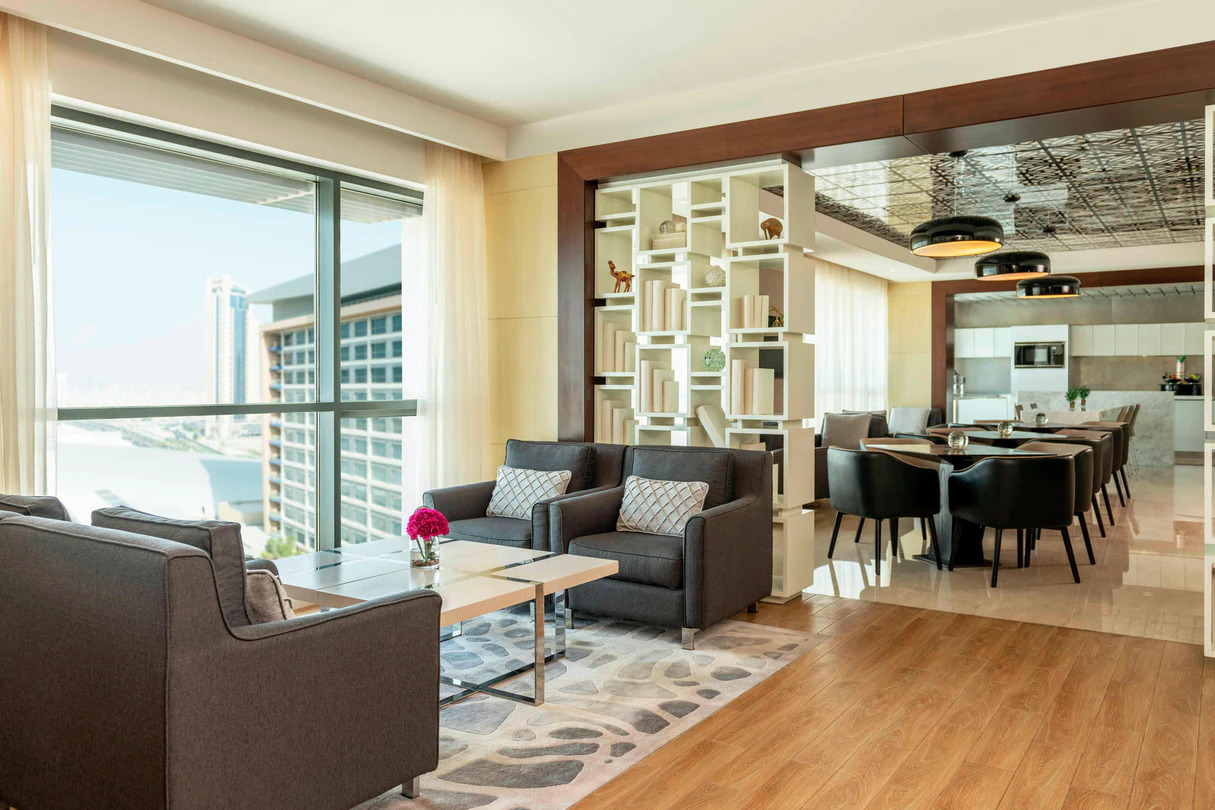Le Meridien City Centre Bahrain Executive Club Lounge Outdoor View