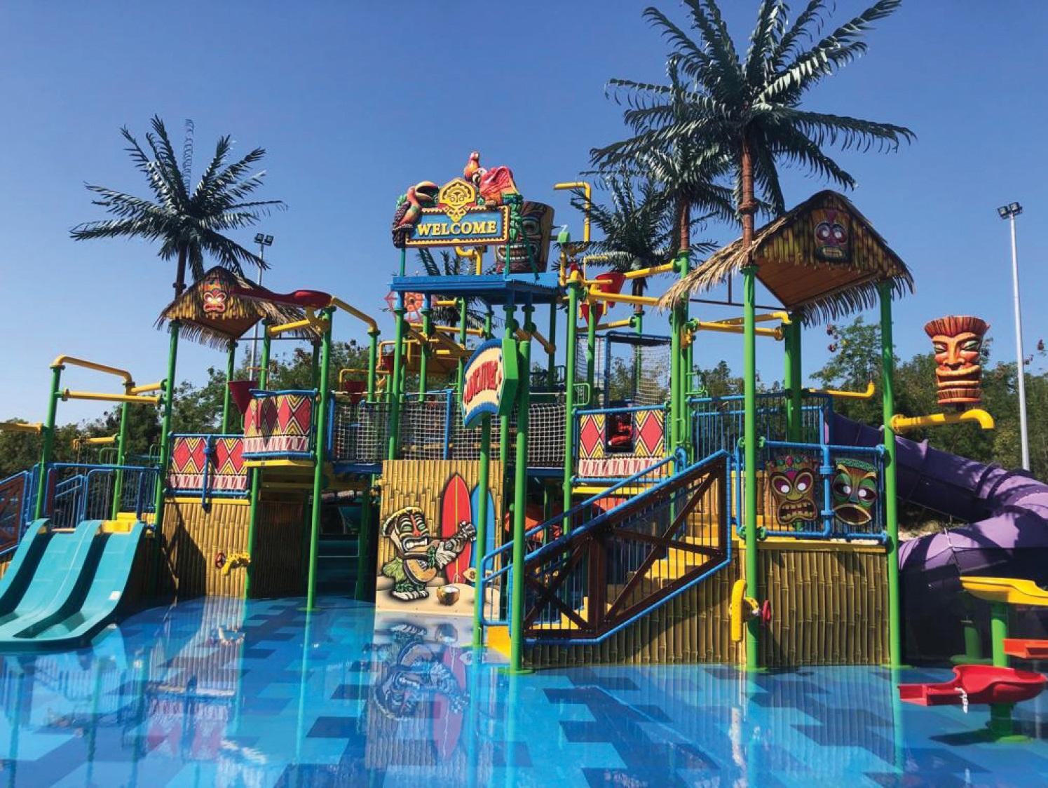 Nurai Island Resort Kids Club Water Park