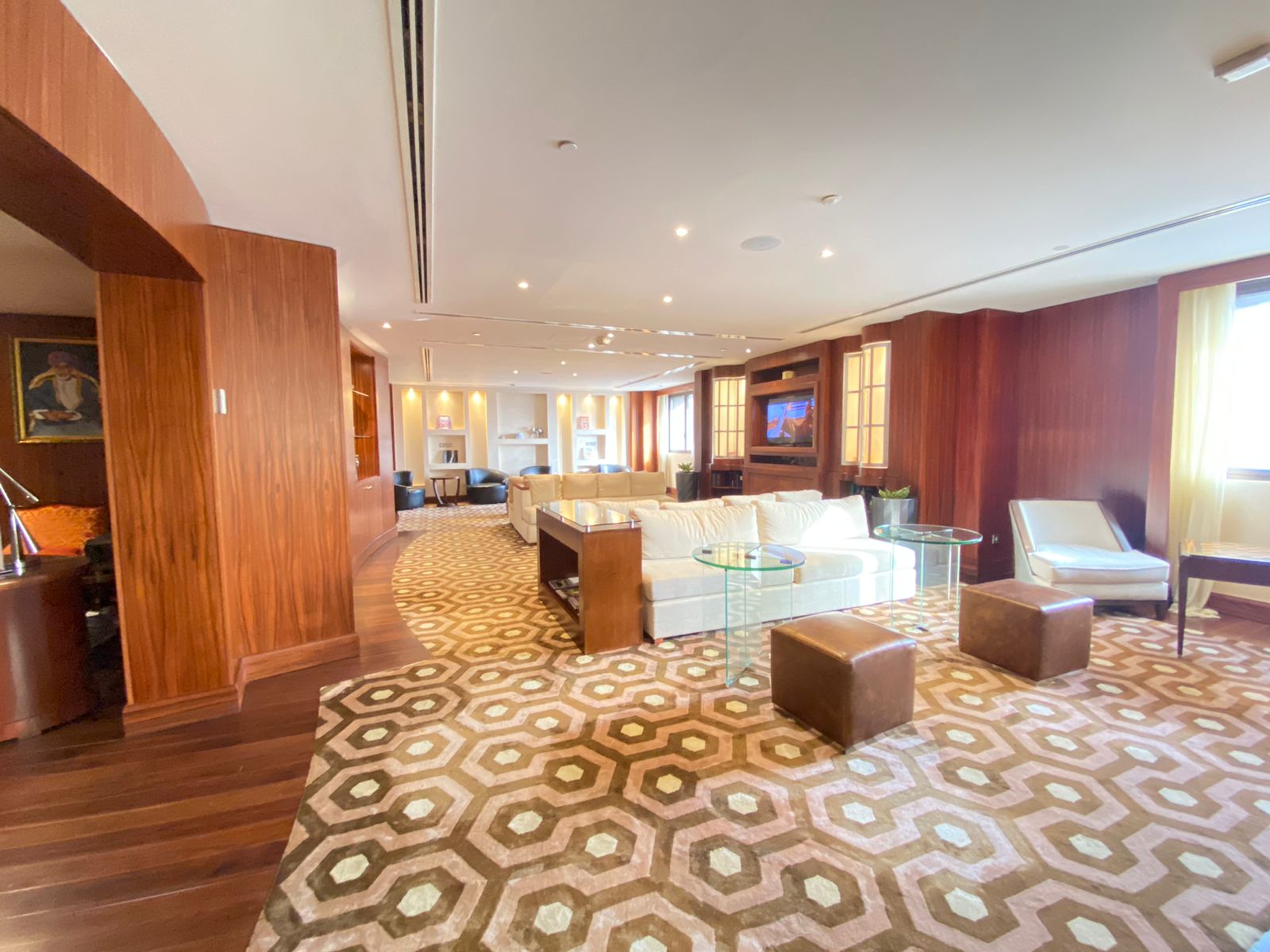Sheraton Oman Executive Club Lounge Seating Area
