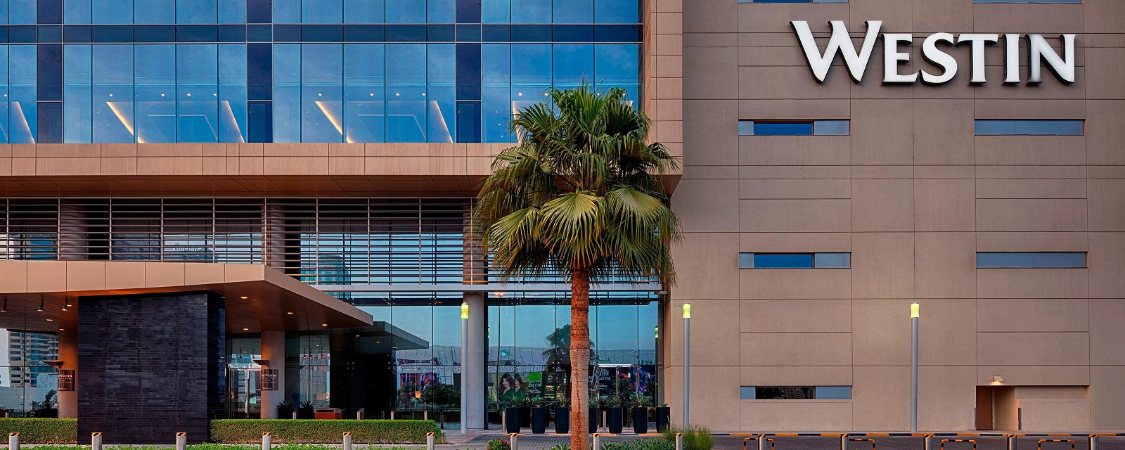 The Westin City Centre Bahrain Hotel Entrance