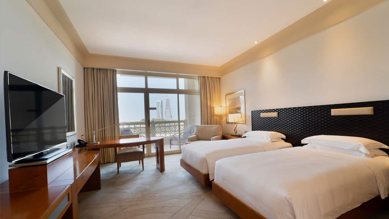 Grand Hyatt Doha Hotel & Villas Twin Bedroom