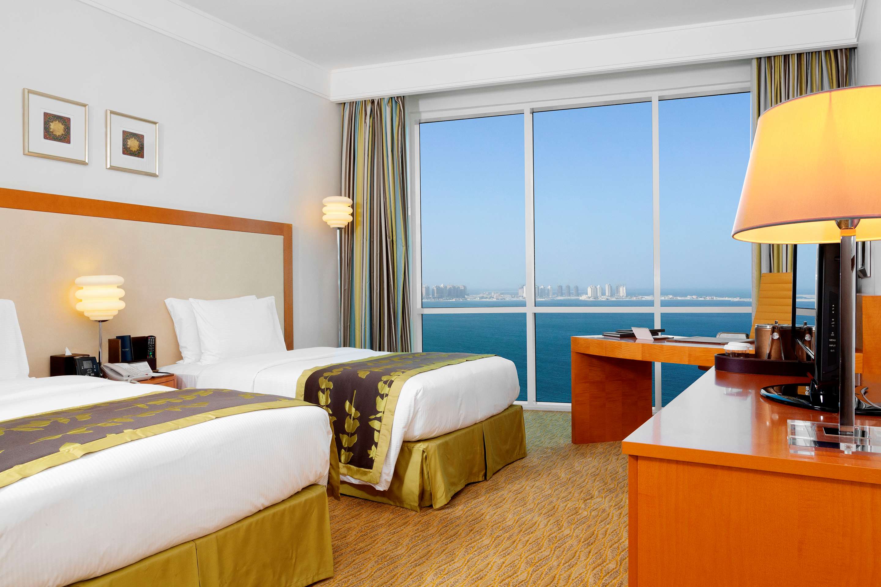 Hilton Doha Twin Bedroom