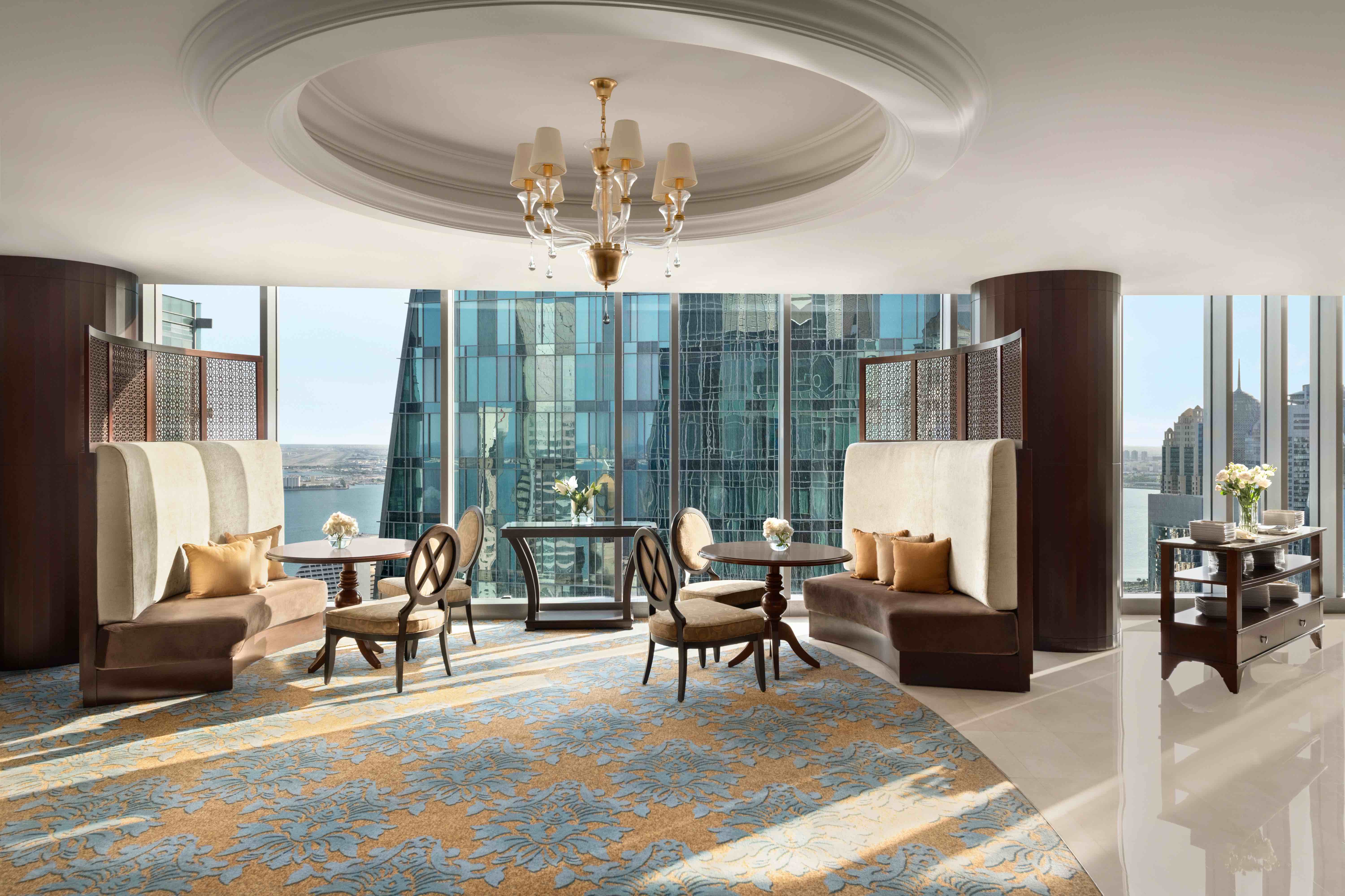 JW Marriott Marquis City Center Doha Executive Club Lounge Seating