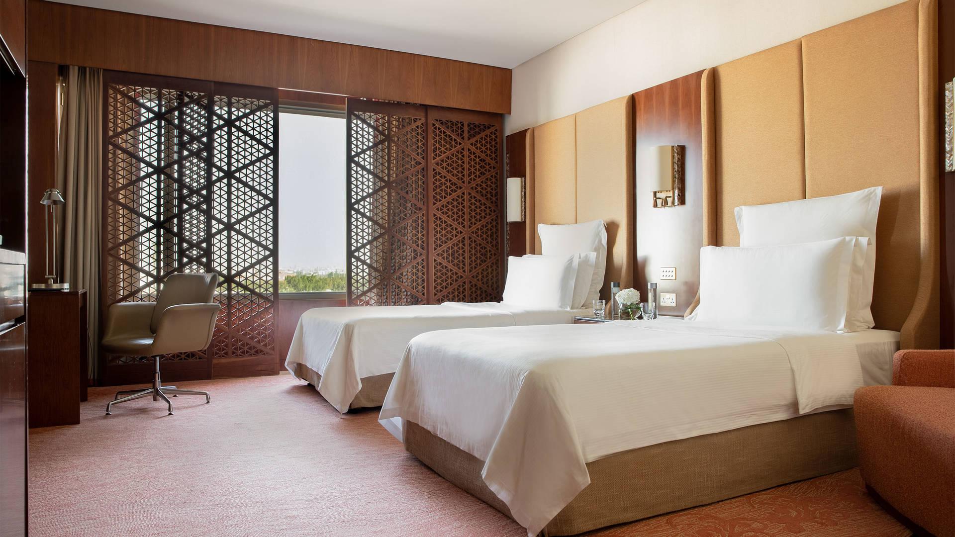 Jumeirah Messilah Beach Hotel & Spa Twin Bedroom