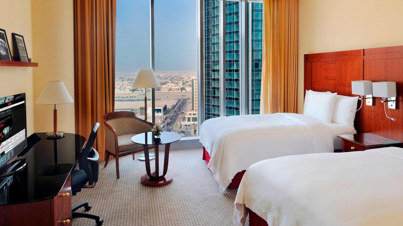 Marriott Marquis City Center Doha Hotel Twin Bedroom