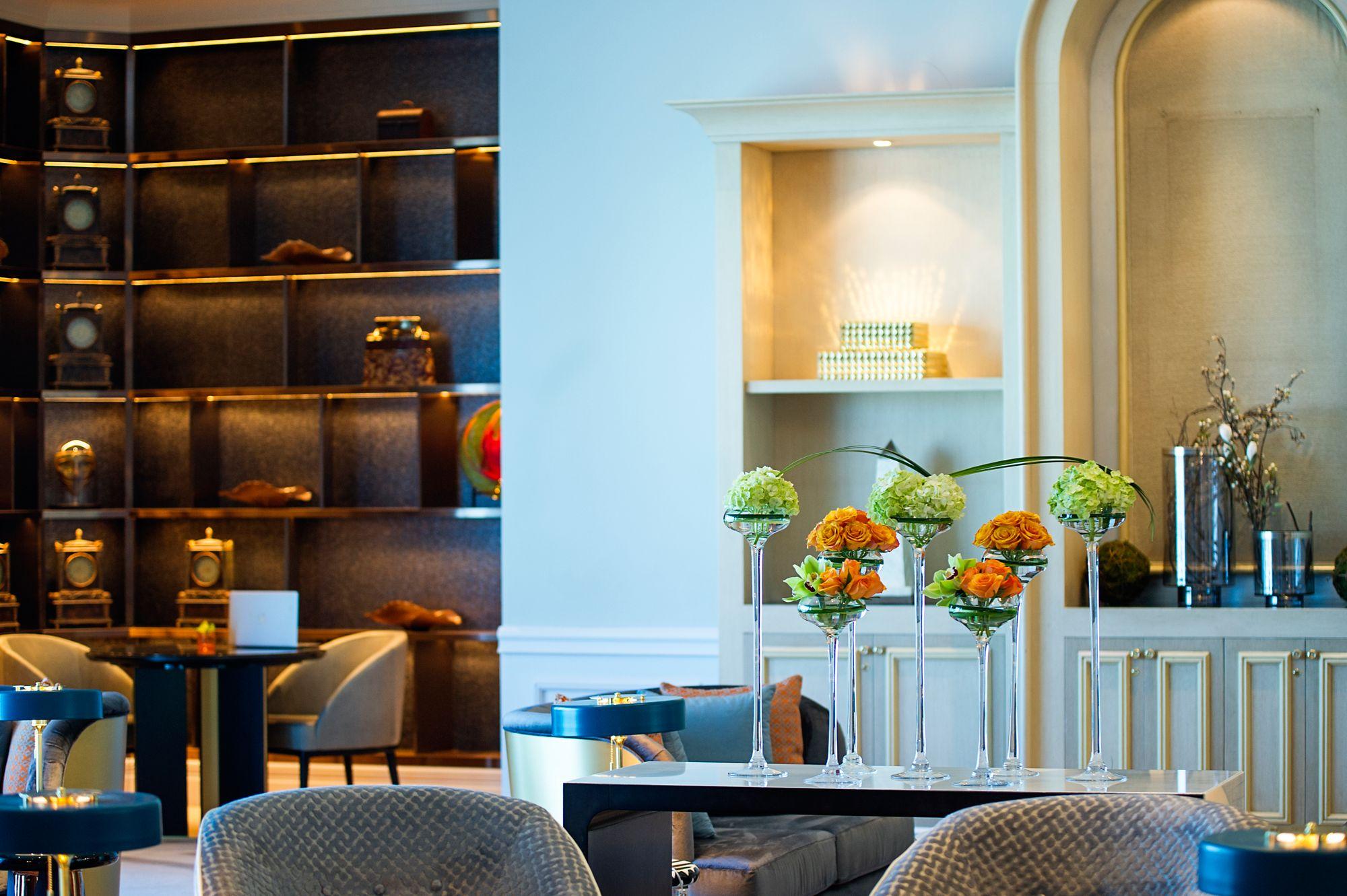 Ritz Carlton Doha Executive Club Lounge Flower Arrangement