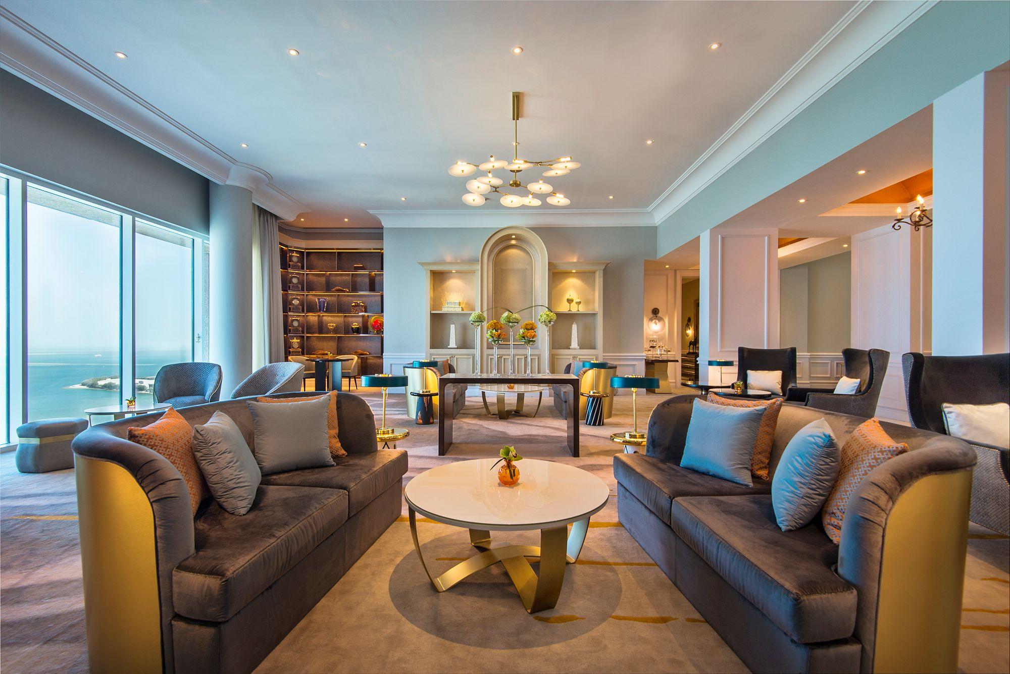 Ritz Carlton Doha Executive Club Lounge Sofas