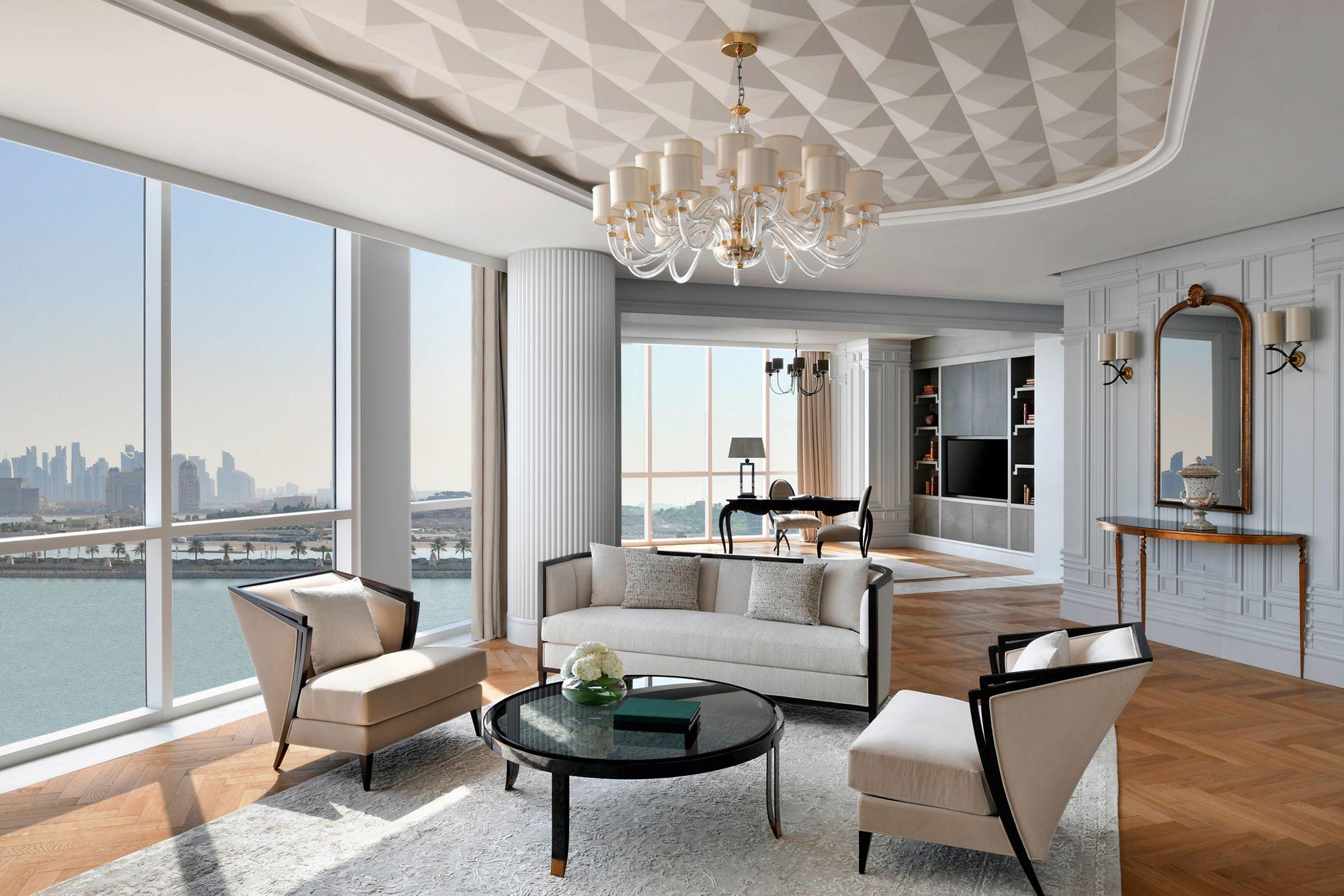 Ritz Carlton Doha Ivory Suite