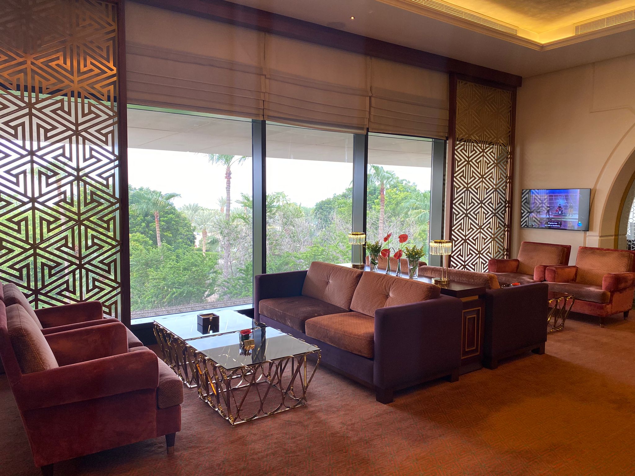 Sheraton Grand Doha Resort & Convention Hotel Executive Club Lounge Sofa Seating