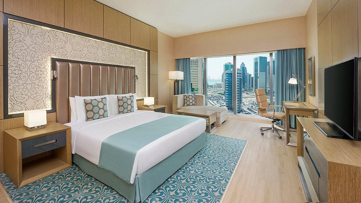 Wyndham Doha West Bay King Bedroom