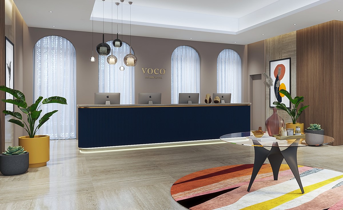 voco Doha West Bay Suites Lobby